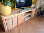 Steigerhouten TV-Meubel - 2 meter lang, Ophalen, Gebruikt, 150 tot 200 cm, Minder dan 100 cm