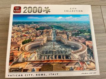 Puzzel Vaticaanstad compleet 2000 stukjes beschikbaar voor biedingen