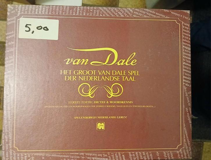 Van Dale Het Groot Nederlands Taalspel, Hobby en Vrije tijd, Gezelschapsspellen | Bordspellen, Gebruikt, Een of twee spelers, Drie of vier spelers