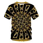 Heren barok t-shirt 12 luxe gouden shirt goud zwart party, Kleding | Heren, Nieuw, Verzenden