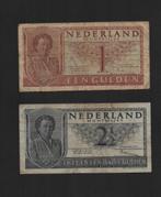 Setje Bankbiljetten 1949 1,00 + 2,50 Gulden Oude Biljetten, Postzegels en Munten, Bankbiljetten | Nederland, Ophalen of Verzenden
