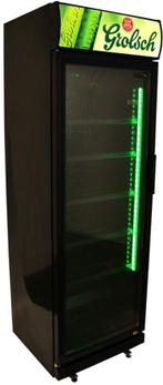 Grolsch Bier koelkast glasdeur barkoeler bar koeler FH011, Witgoed en Apparatuur, Zonder vriesvak, 200 liter of meer, 60 cm of meer