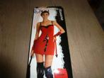 Maat L devil jurk rood met zwart nieuw, Carnaval, Maat 42/44 (L), Nieuw, Kleding