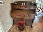 Goed onderhouden antiek Harmonium traporgel Goldschmeding, Muziek en Instrumenten, Ophalen, Gebruikt, 1 klavier, Harmonium