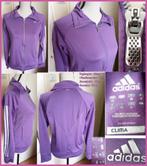 ADIDAS paarse sportvest/jasje maat 38 zgan, Maat 38/40 (M), Adidas, Paars, Overige typen