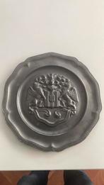 Wandbord Tin, Antiek en Kunst, Antiek | Tin, Ophalen