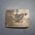 Vintage Sovjet Schooluniform Gesp USSR, Ophalen of Verzenden, Overige soorten, Azië, Embleem of Badge