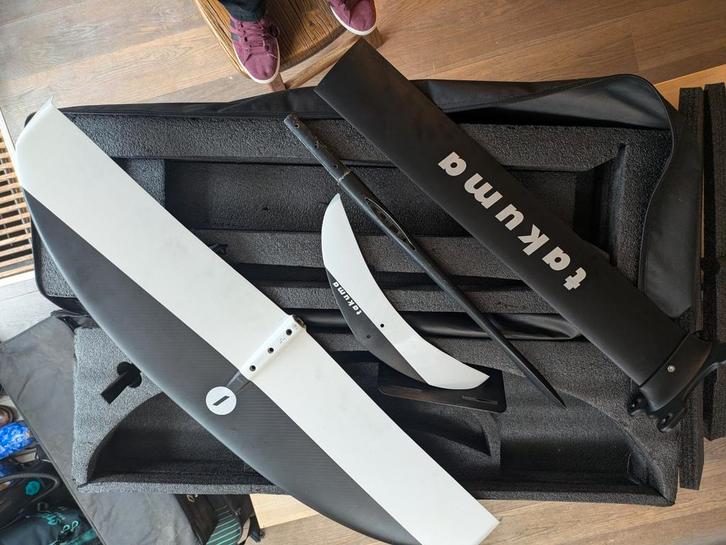 Takuma foilset + extra 85c mast, fusalage & kleine frontwing, Watersport en Boten, Wingsurfen, Gebruikt, Wingsurf-hydrofoil, Ophalen
