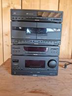Philips FW70 HiFi Mini Systeem, met afstandsbediening+boekje, Ophalen, Gebruikt, Front, Rear of Stereo speakers, Philips