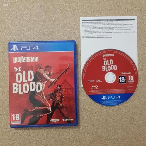 OPRUIMEN | PS4 | Wolfenstein THE OLD BLOOD, Spelcomputers en Games, Games | Sony PlayStation 4, Gebruikt, Shooter, Vanaf 18 jaar