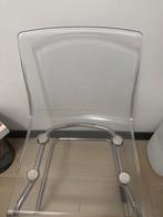 Moderne make-up tafel stoel, Kunststof, Wit, Ophalen of Verzenden, Zo goed als nieuw