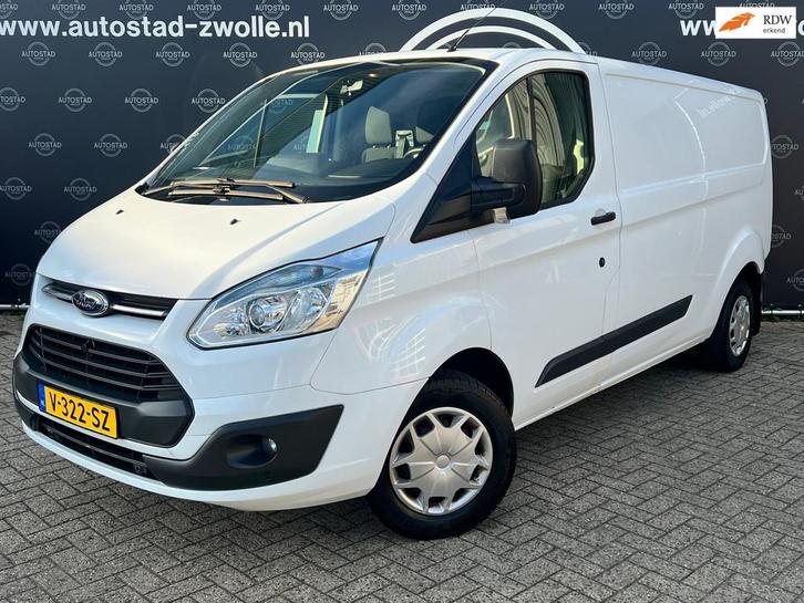 Ford Transit Custom 290 2.2 TDCI L2H1 Ambiente 3-Zits/Apk/Na, Auto's, Bestelauto's, Bedrijf, Te koop, ABS, Airbags, Airconditioning