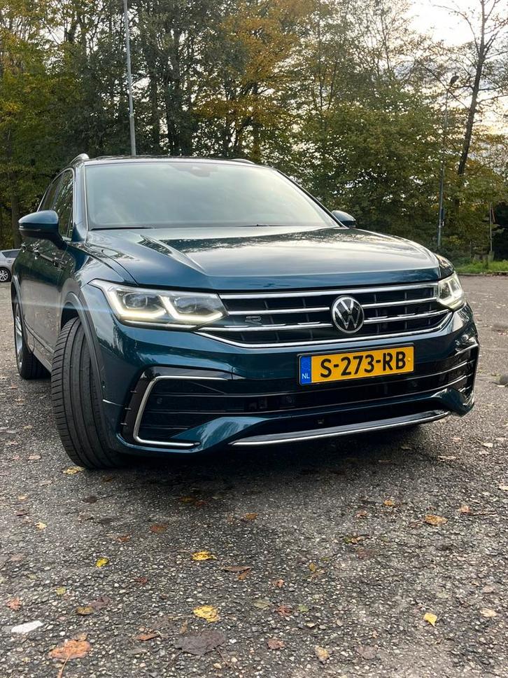 Volkswagen Tiguan 1.5 TSI R line 150pk DSG 2020 Blauw, Auto's, Volkswagen, Particulier, Aangepast voor mindervaliden, ABS, Achteruitrijcamera