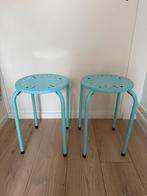 2 Turquoise Krukjes, Twee, Blauw, Ophalen of Verzenden, Zo goed als nieuw