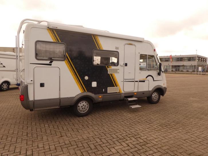 Hymermobil B-524, Caravans en Kamperen, Campers, Particulier, tot en met 3, Integraal, Hymer, Fiat, Diesel, Handgeschakeld, L-zit