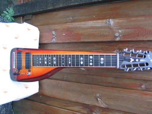 Lapsteel gitaar, Muziek en Instrumenten, Snaarinstrumenten | Gitaren | Elektrisch, Zo goed als nieuw, Solid body, Overige merken