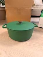 Gietijzeren braadpan (nieuw) - Cook & Pan, Huis en Inrichting, Ophalen, Nieuw, Groen, Overige typen