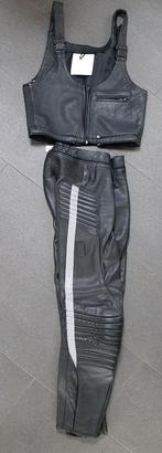 motorbroek tuinbroek leder zgan, Ophalen, Tweedehands, Heren, Broek | leer