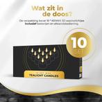 KENN 3D LED Waxinelichtjes - Taupe / Wit / Creme, Overige materialen, Overige kleuren, Nieuw, Ophalen of Verzenden