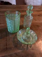 Val Saint Lambert Kaptafel Set - Uitstekend!, Ophalen of Verzenden