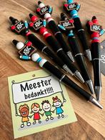 Bedankje meester einde schooljaar, Ophalen of Verzenden, Nieuw, Overige