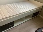 In goede staat 1 persoons bed, 90 cm, Eenpersoons, Wit, Kajuitbed