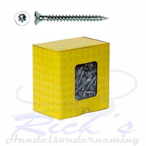 Spaanplaatschroef voldraad Torx vanaf € 2,95 per 200 stuks, Doe-het-zelf en Verbouw, Metalen, Nieuw, IJzer, Ophalen of Verzenden