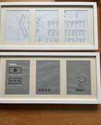 IKEA Fotolijsten wit, Ophalen of Verzenden, Gebruikt