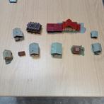 Mooie groep N-schaal huisjes incl. station, Hobby en Vrije tijd, Modeltreinen | N-Spoor, Overige merken, Gebruikt, Gelijkstroom