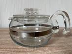 Mooie Glazen theepot met deksel, Gebruikt, Overige typen, Ophalen of Verzenden, Glas