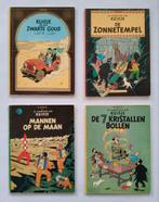 Kuifje (oudere versies) 4x, Meerdere stripboeken, Ophalen, Gelezen, Hergé