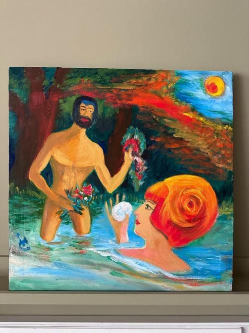 Andre Castinel schilderij, Antiek en Kunst, Kunst | Schilderijen | Modern, Ophalen