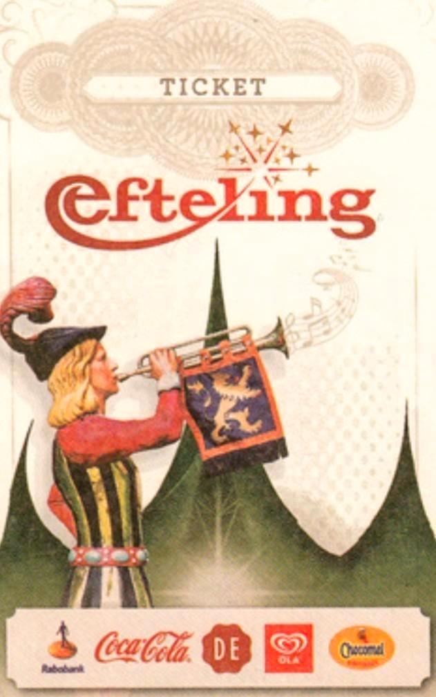 5x Efteling tickets hoogseizoen korting €13,50 per ticket, Tickets en Kaartjes, Overige Tickets en Kaartjes, Drie personen of meer