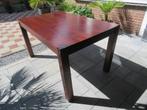 Teak houten tafel, Huis en Inrichting, Tafels | Eettafels, Ophalen, Gebruikt, 100 tot 150 cm, Teakhout
