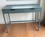 Bureau ikea Alex grijs/groen 2 lades snoeropbergvak, Huis en Inrichting, Bureaus, Ophalen, Zo goed als nieuw