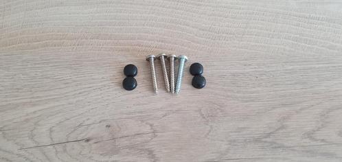 Originele cover plastic dopjes met schroeven van Thorens, Audio, Tv en Foto, Platenspelers, Gebruikt, Platenspeler-onderdeel, Thorens