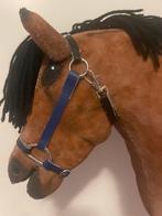 Bitloos hobby horse hoofdstel blauw, Hobby en Vrije tijd, Overige Hobby en Vrije tijd, Ophalen of Verzenden, Zo goed als nieuw