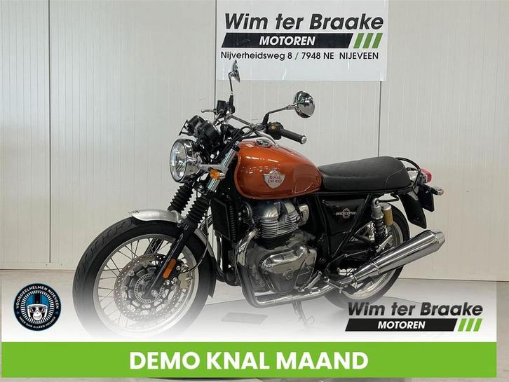 Royal Enfield Interceptor INT 650 (bj 2021), Motoren, Motoren | Royal Enfield, Bedrijf, Overig, 12 t/m 35 kW, Minimaal motorrijbewijs A2