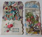 Uit inboedel: 2 Antieke pop-up kaarten uit jaren 1920/21, Verzenden, Voor 1920, Gelopen, Zeeland