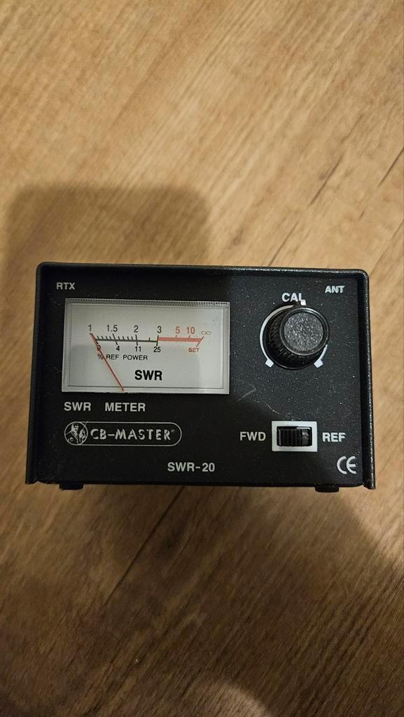 CB Master SWR20 SWR-meter 27mc, Telecommunicatie, Zenders en Ontvangers, Ophalen of Verzenden