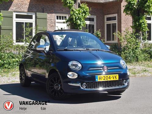 Fiat 500 C 1.0 Hybrid Star | Navi | Bluetooth | Leer | Parke, Auto's, Fiat, Bedrijf, Te koop, 500C, ABS, Airbags, Airconditioning