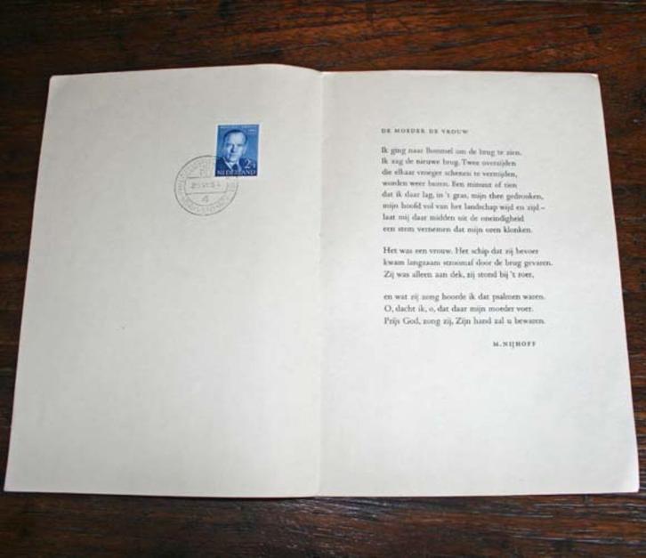 Voor bewonderaars / liefhebbers van Martinus Nijhoff, Boeken, Gedichten en Poëzie, Zo goed als nieuw, Eén auteur, Ophalen of Verzenden