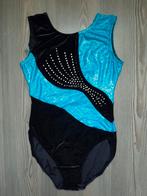 Turnpakje maat XS / S / M, Sport en Fitness, Turnen, Blauw, Ophalen of Verzenden, Zo goed als nieuw, Turnpak(je)