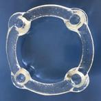 Pukeberg Sweden KANDELAAR 60s Scandinavisch kristal advent, Antiek en Kunst, Ophalen of Verzenden, Glas