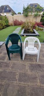 Stapelstoelen / kuipstoelen GRATIS, Tuin en Terras, Ophalen, Gebruikt, Kunststof