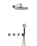 Hotbath inbouw regendouche 30cm, nieuwe set. Geborsteld nikk, Doe-het-zelf en Verbouw, Sanitair, Ophalen of Verzenden, Nieuw, Rvs