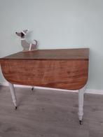 Brocante hangoor tafel, Huis en Inrichting, Tafels | Eettafels, Ophalen, Gebruikt, 100 tot 150 cm, 50 tot 100 cm