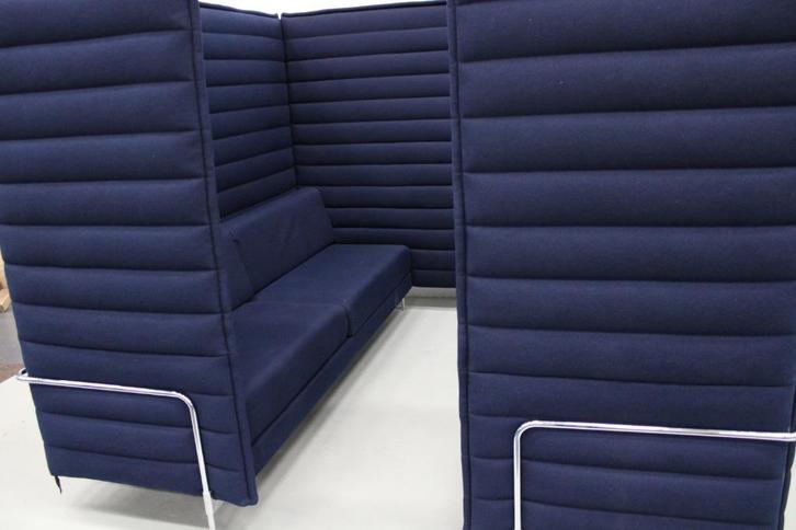 Vitra Alcove Cabin, donker blauw, Huis en Inrichting, Banken | Bankstellen, Gebruikt, Ophalen