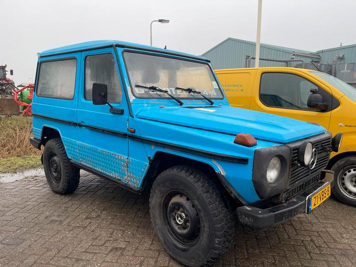 Mercedes-Benz G-klasse 290GD 4x4 Dubbel SPER harde auto, Auto's, Bestelauto's, Particulier, 4x4, Centrale vergrendeling, Radio