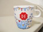 NIEUW - 1 DE - Douwe Egberts - koffiekopje - rood wit blauw, Nieuw, Ophalen of Verzenden, Overige stijlen, Kop(pen) en/of Schotel(s)